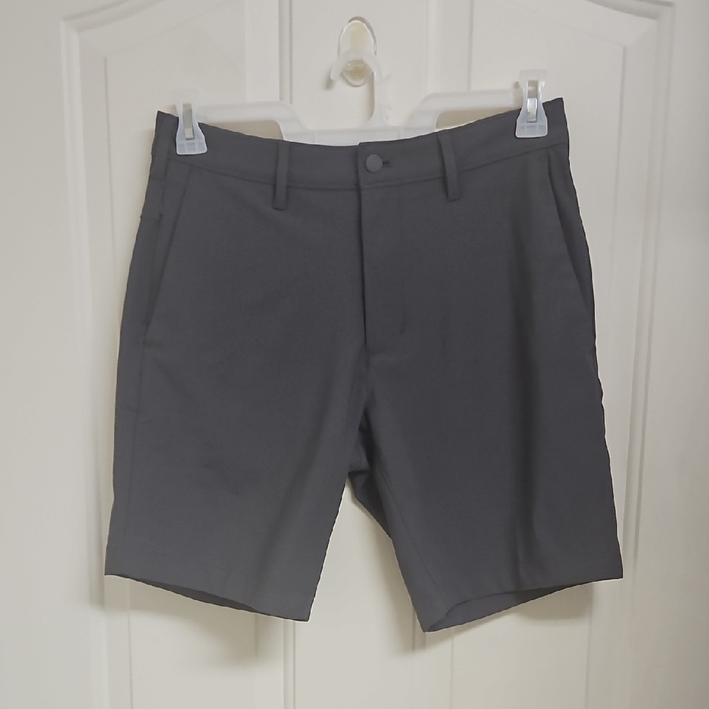 Lands End Slate Gray Golf Short